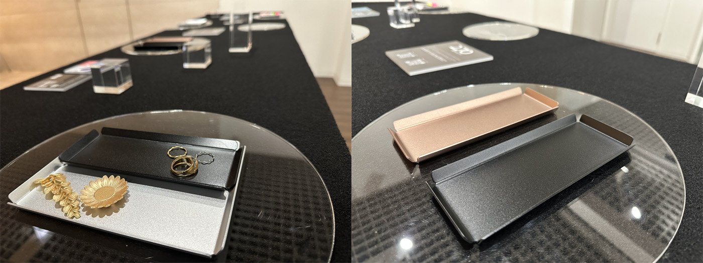 TRAY　新宿ショールームにて展示中